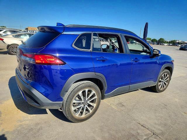 2022 Toyota Corolla cross VIN 7MUDAABG9NV024743 COPART salvage auction — WATER/FLOOD, TX - SALVAGE TITLE-FLOOD DAMAGE, sold $6,500 on 2026-07-03 (photo 3)