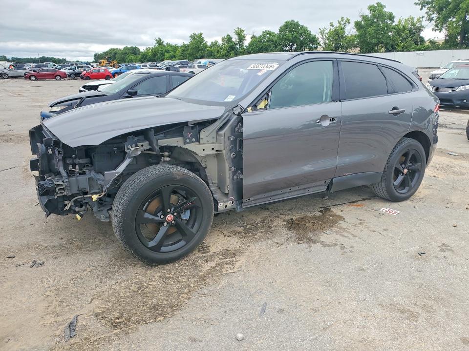 2018 Jaguar VIN SADCK2FXXJA255164 COPART salvage auction — FRONT END, Mo - Salvage Certificate Of Title, sold $175 on 2026-07-28 (photo 1)