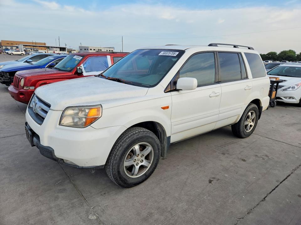 2008 Honda Pilot VIN 5FNYF18448B009523 — COPART salvage auction photo