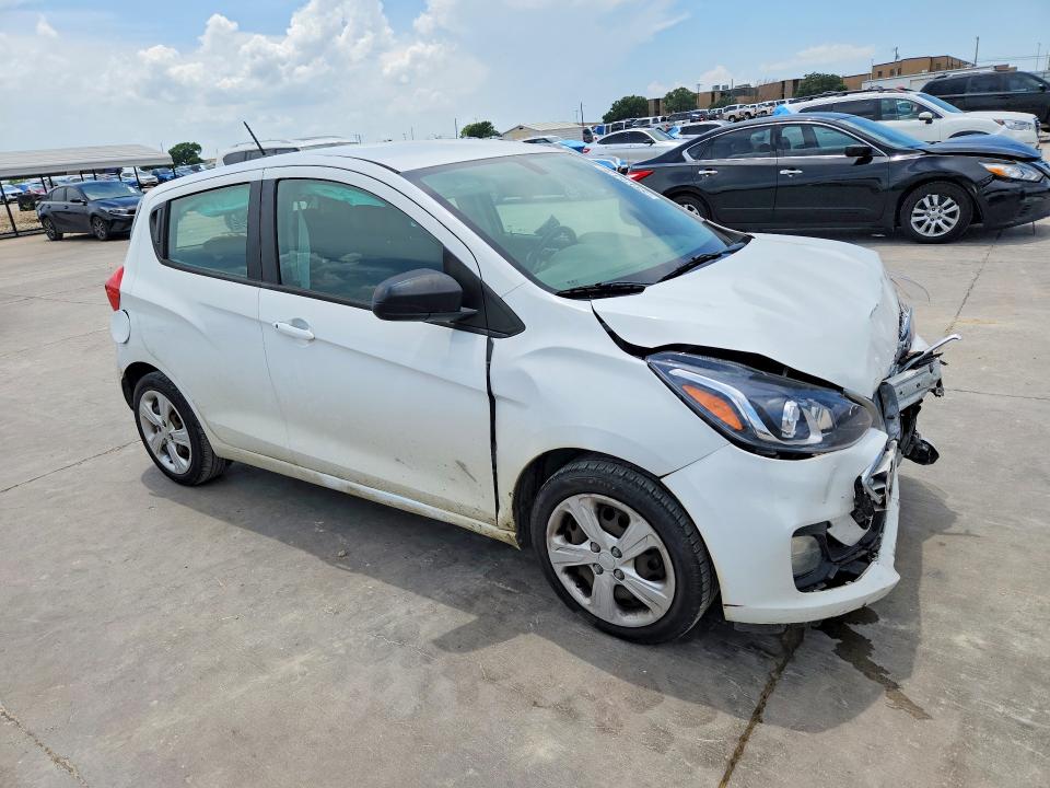 2019 Chevrolet VIN KL8CA6SA2KC735432 COPART salvage auction — FRONT END, Tx - Salvage Vehicle Title, sold $950 on 2026-07-30 (photo 4)