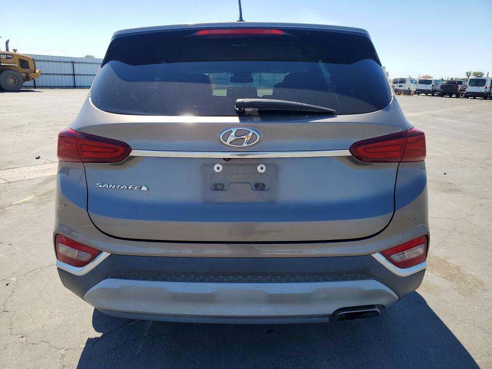 2019 Hyundai Santa fe VIN 5NMS23AD4KH009180 COPART salvage auction — FRONT END, Ca - Salvage Certificate, sold $2,500 on 2026-07-09 (photo 6)