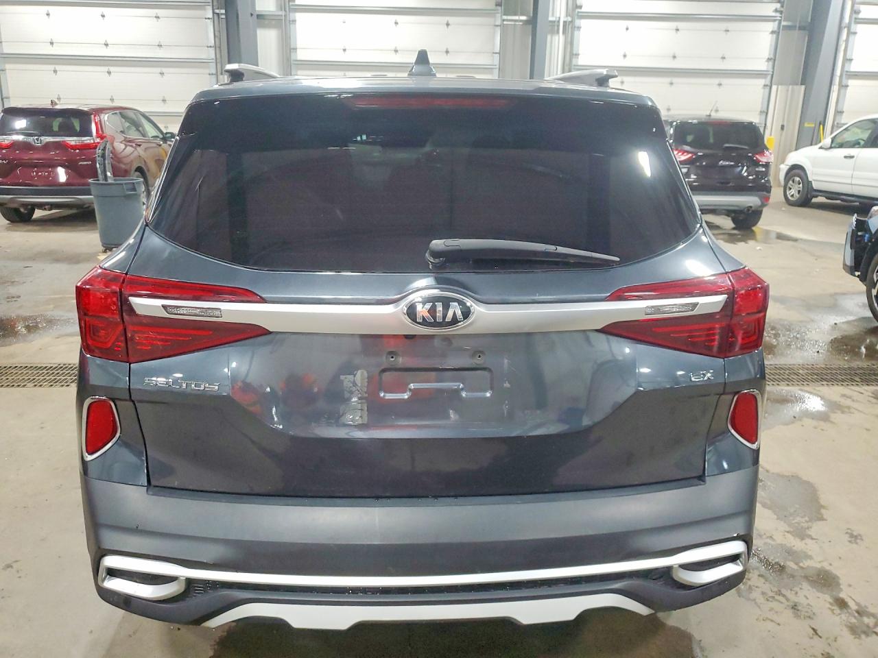 2021 Kia Seltos VIN KNDERCAA1M7121833 COPART salvage auction — Front End, MO - SALVAGE CERTIFICATE OF TITLE, sold $7,900 on 2021-01-08 (photo 6)