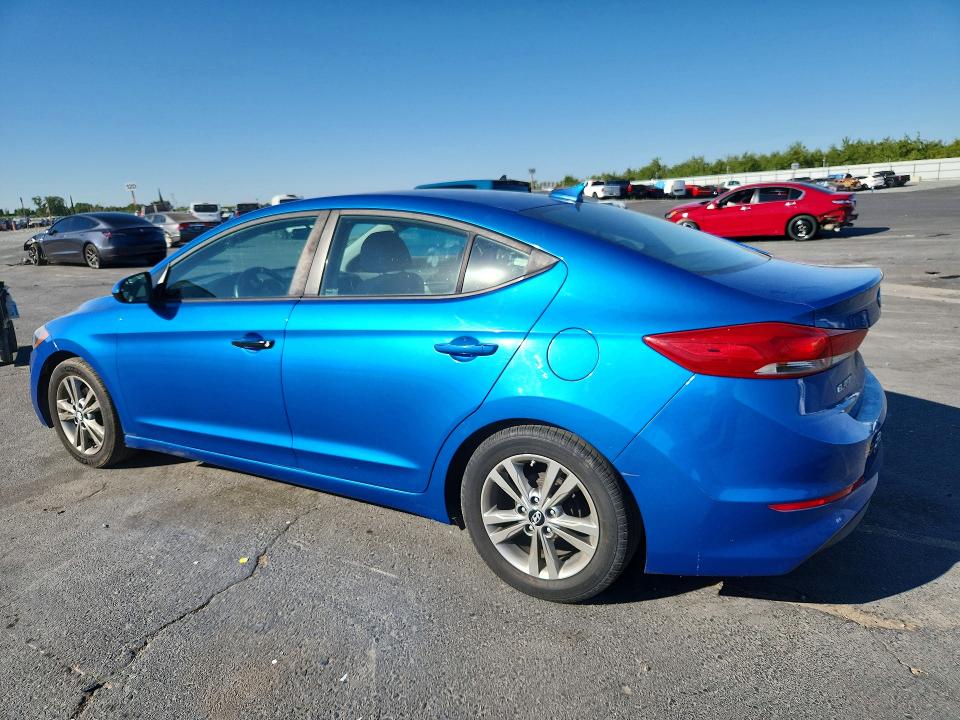 2017 Hyundai VIN 5NPD84LF0HH065978 COPART salvage auction — REAR END, Ca - Salvage Certificate, sold $2,600 on 2026-07-09 (photo 2)