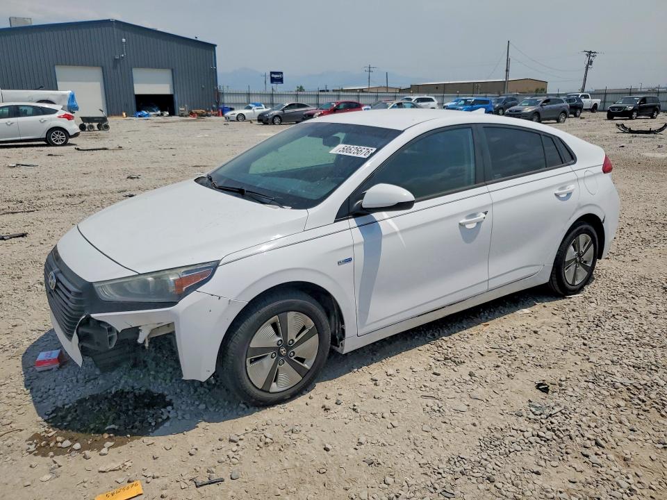 2017 Hyundai Ioniq VIN KMHC65LC0HU045602 COPART salvage auction — FRONT END, Ut - Certificate Of Title, sold $1,900 on 2026-07-31 (photo 1)
