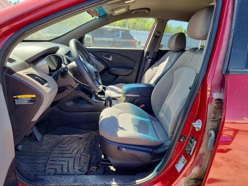 2015 Hyundai VIN KM8JTCAF2FU026600 COPART salvage auction — MINOR DENT/SCRATCHES, On - Permit No Brand - Unfit, sold $2,500 on 2026-07-03 (photo 7)