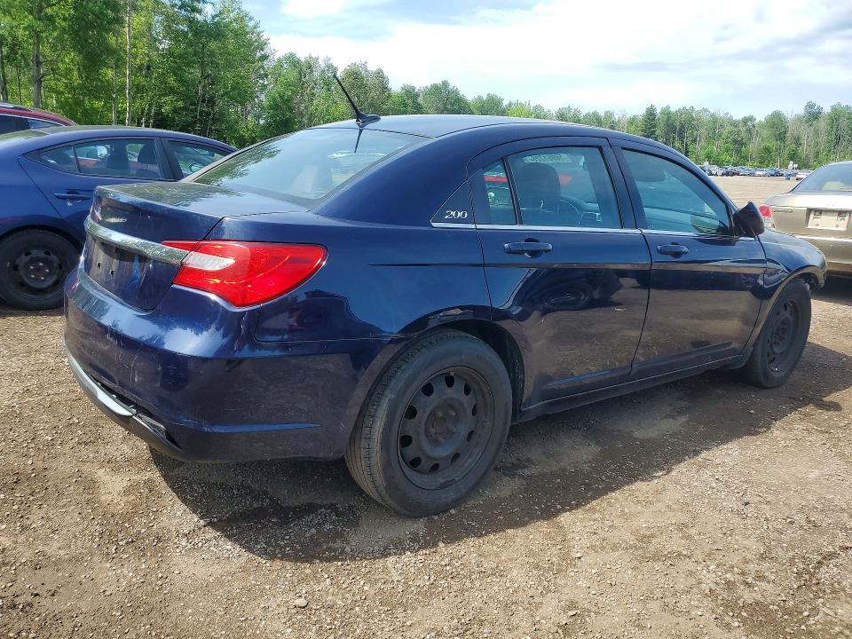 2014 Chrysler 200 VIN 1C3CCBAB5EN111853 COPART salvage auction — FRONT END, ON - PERMIT NO BRAND - UNFIT, sold $225 on 2026-07-16 (photo 3)