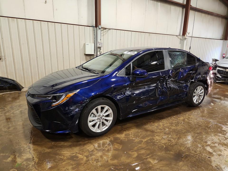 2025 Toyota Corolla VIN 5YFB4MDE2SP341080 COPART salvage auction — SIDE, Pa - Certificate Of Salvage, sold $5,700 on 2026-07-06 (photo 1)