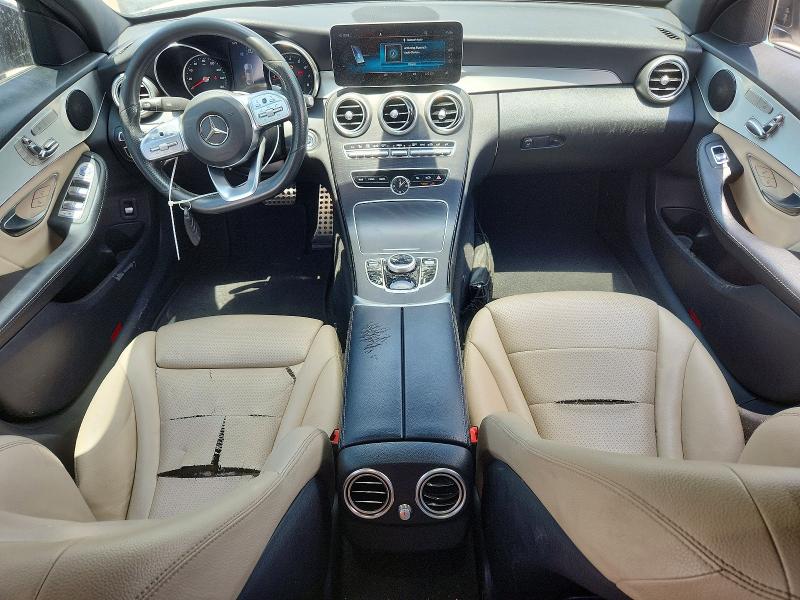 2019 Mercedes-benz C-klasse VIN 55SWF8DB2KU322130 COPART salvage auction — VANDALISM, Tx - Certificate Of Title, sold $7,100 on 2026-08-20 (photo 8)