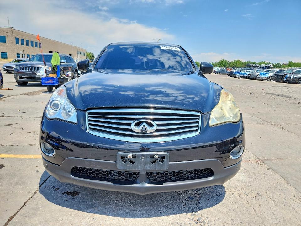 2010 Infiniti Ex35 VIN JN1AJ0HR6AM753226 COPART salvage auction — HAIL, Co - Public - Salvage Title, sold $550 on 2026-07-27 (photo 5)