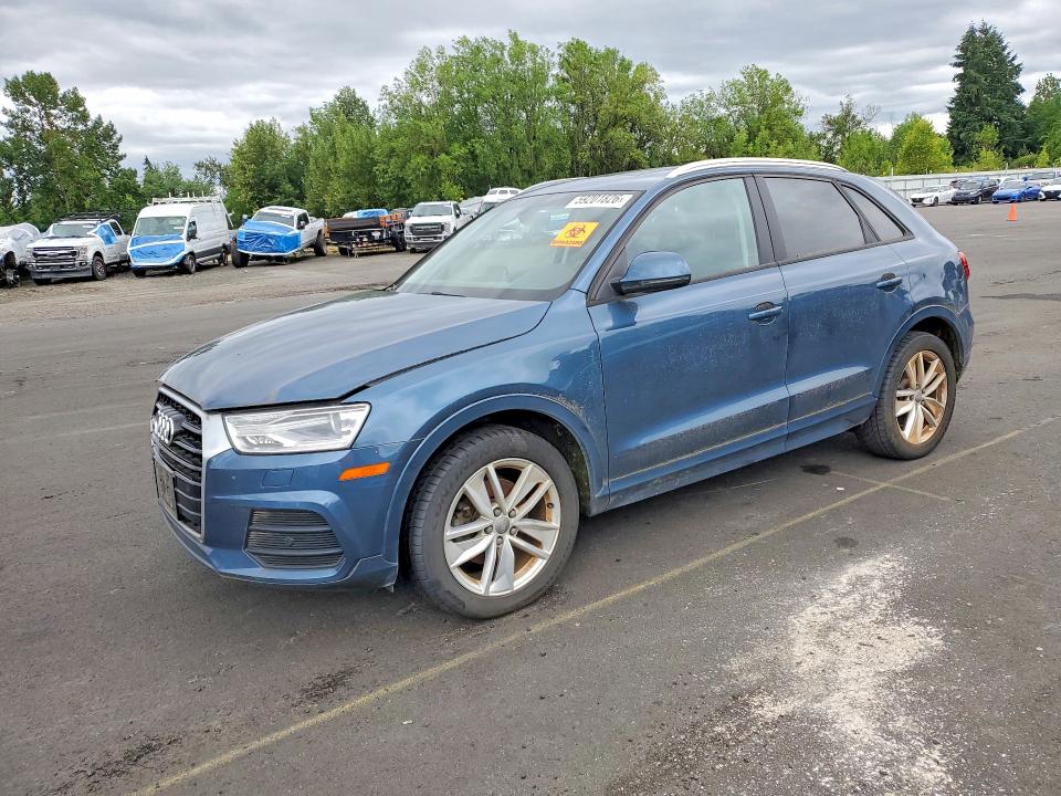2017 Audi Q3 VIN WA1ECCFS2HR009534 COPART salvage auction — MECHANICAL, Or - Certificate Of Title, sold $4,050 on 2026-07-06 (photo 1)