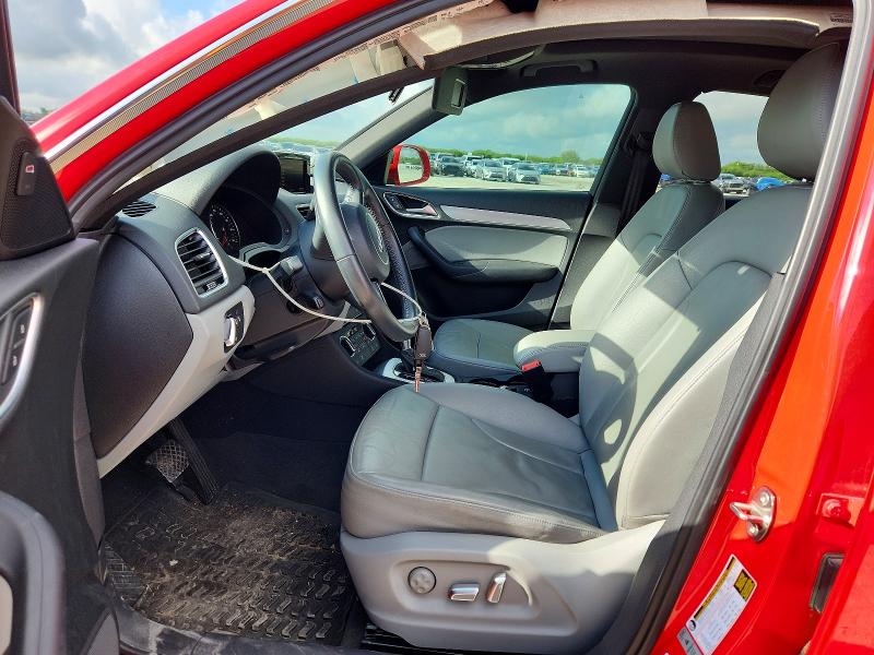2018 Audi Q3 VIN WA1JCCFS5JR026039 COPART salvage auction — REAR END, Tx - Salvage Vehicle Title, sold $2,400 on 2026-07-23 (photo 7)