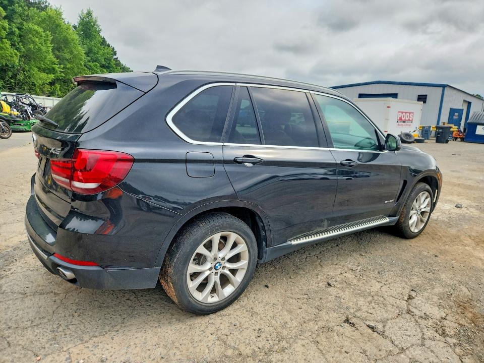 2015 BMW X5 VIN 5UXKR2C59F0H36690 COPART salvage auction — WATER/FLOOD, La - Cert Of Title-Salvage Flood, sold $3,200 on 2026-07-09 (photo 3)