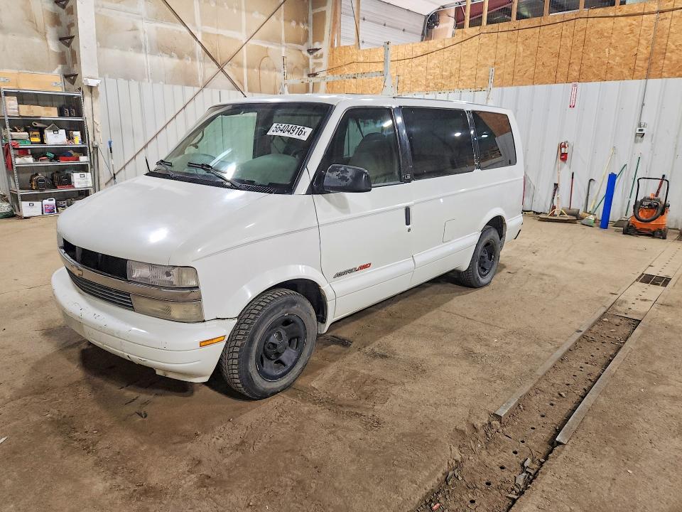 2001 Chevrolet Astro VIN 1GNEL19W41B126899 COPART salvage auction — FRONT END, Ak - Certificate Of Vehicle Title (P), sold $800 on 2026-07-21 (photo 1)