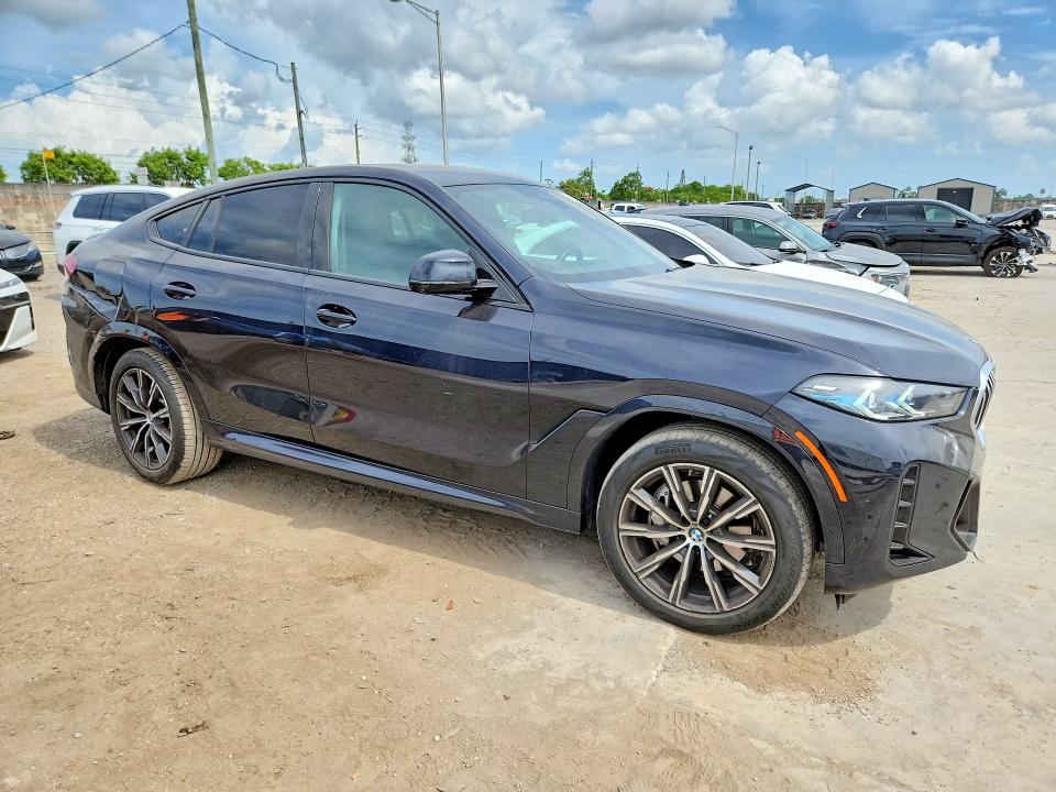 2025 BMW X6 VIN 5UX33EX05S9X22911 COPART salvage auction — REAR END, FL - CERTIFICATE OF TITLE, sold $45,250 on 2026-07-06 (photo 4)