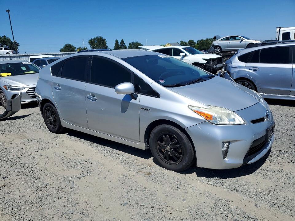 2015 Toyota Prius VIN JTDKN3DU3F0456589 COPART salvage auction — REAR END, Ca - Salvage Certificate, sold $1,000 on 2026-07-14 (photo 4)