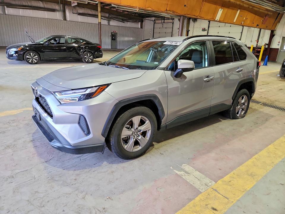 2025 Toyota Rav4 VIN 2T3P1RFV7SW542570 COPART salvage auction — FRONT END, Ct - Certificate Of Title, sold $14,300 on 2026-07-02 (photo 1)