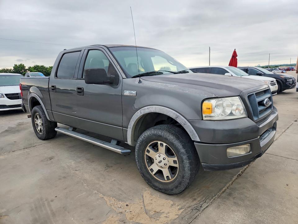 2004 Ford F-150 lightning VIN 1FTPW14564KB01207 COPART salvage auction — FRONT END, Tx - Bonded Title - Clean (P), sold $1,000 on 2026-07-09 (photo 4)