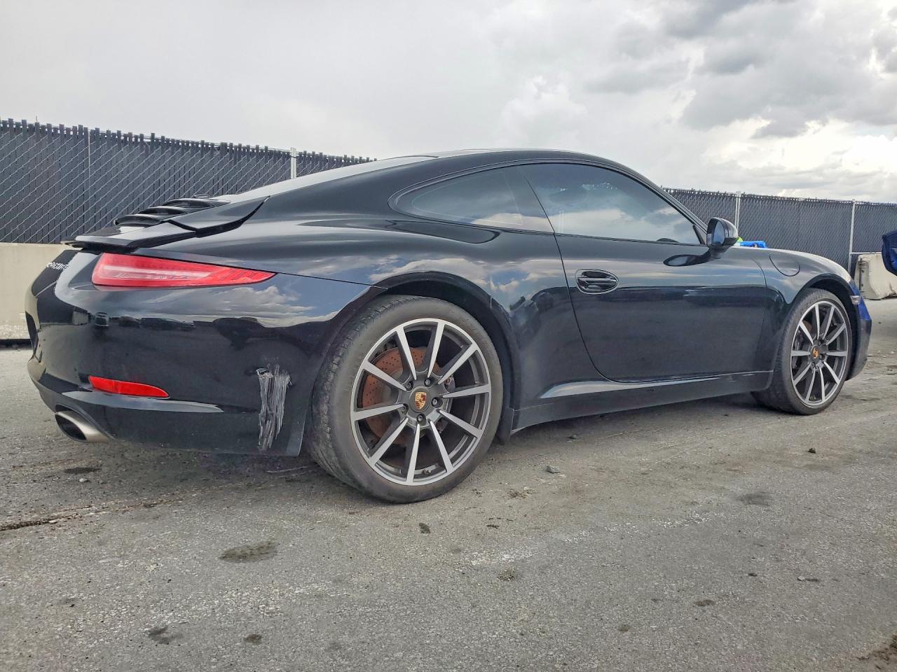 2014 Porsche 911 VIN WP0AA2A97ES107648 COPART salvage auction — Water/Flood, FL - CERTIFICATE OF DESTRUCTION, sold $28,750 on 2026-06-30 (photo 3)