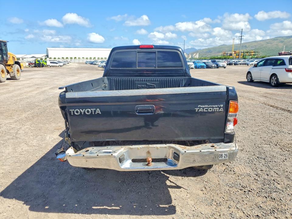 2004 Toyota Tacoma VIN 5TESN92N04Z452611 COPART salvage auction — REAR END, Hi - Certificate Of Salvage, sold $3 on 2026-07-13 (photo 6)