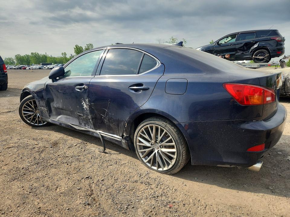 2008 Lexus Is VIN JTHCK262285020081 COPART salvage auction — SIDE, Qc - Gravement Accidente, sold $625 on 2026-07-14 (photo 2)