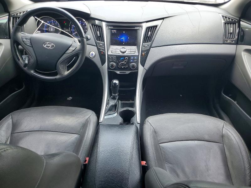 2013 Hyundai Sonata VIN 5NPEC4AB3DH593981 COPART salvage auction — REAR END, Nc - Salvage Certificate Of Title, sold $775 on 2026-07-31 (photo 8)