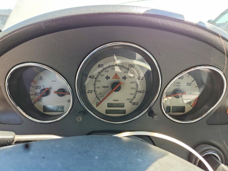 2002 Mercedes-benz Slk-klasse VIN WDBKK49F62F252545 COPART salvage auction — FRONT END, Ca - Salvage Certificate, sold $475 on 2026-07-13 (photo 9)