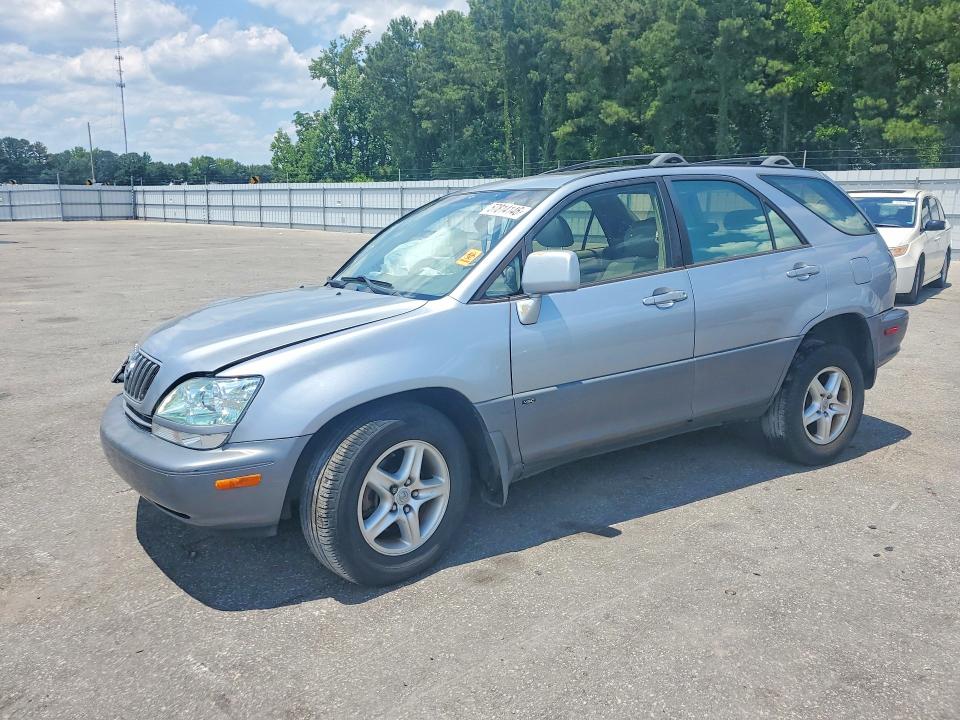 2003 Lexus Rx VIN JTJGF10U730152056 COPART salvage auction — FRONT END, Nc - Salvage Certificate Of Title, sold $275 on 2026-07-16 (photo 1)