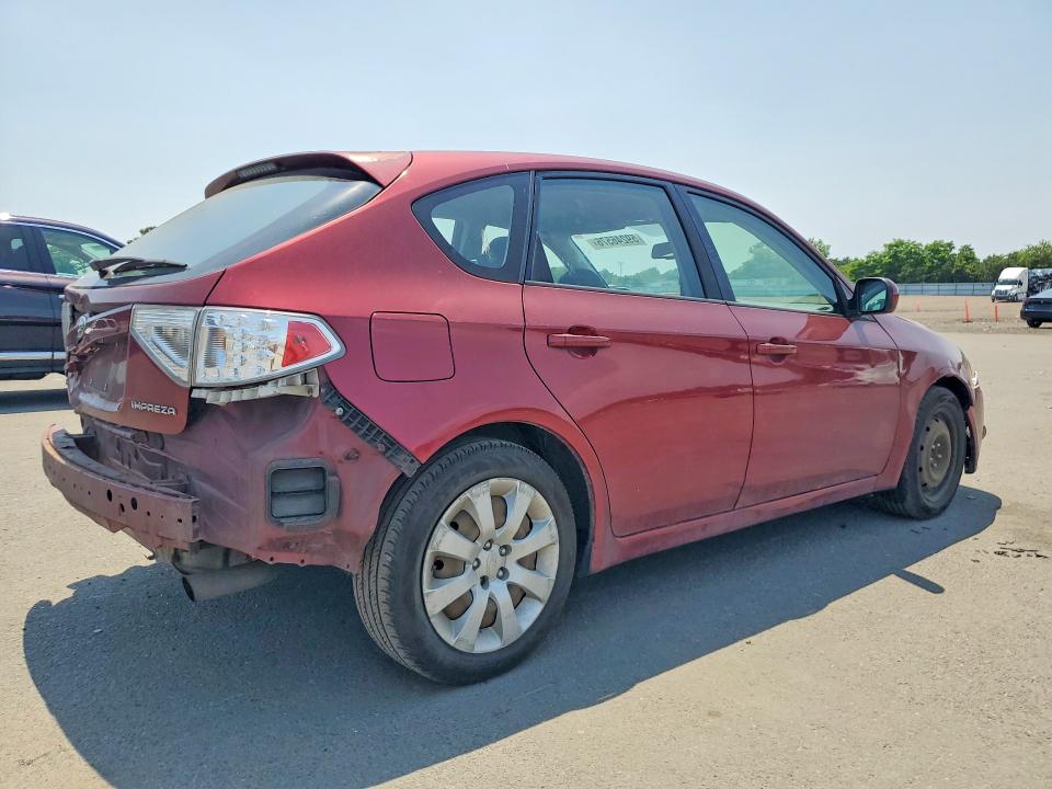 2011 Subaru Impreza VIN JF1GH6A68BH830765 COPART salvage auction — REAR END, NY - MV-907A SALVAGE CERTIFICATE, sold $375 on 2026-07-20 (photo 3)