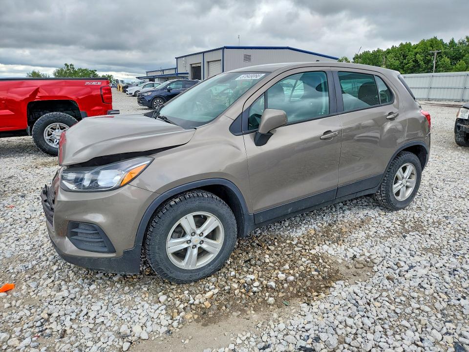 2020 Chevrolet VIN KL7CJKSB0LB353512 COPART salvage auction — FRONT END, Mi - Certificate Of Title, sold $850 on 2026-07-30 (photo 1)