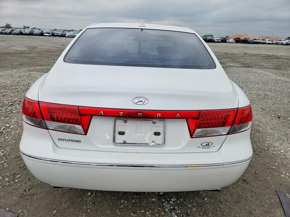2009 Hyundai Azera VIN KMHFC46D79A360047 COPART salvage auction — FRONT END, Co - Public - Salvage Title, sold $1,350 on 2026-07-07 (photo 6)