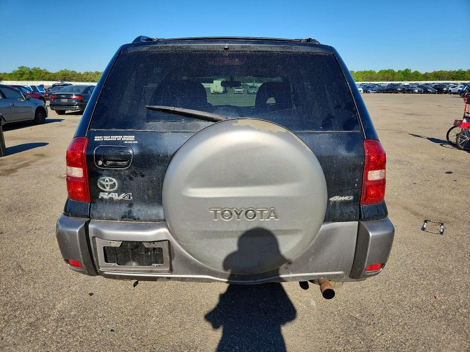 2005 Toyota Rav4 VIN JTEHD20V756042003 COPART salvage auction — REAR END, Ny - Certificate Of Title, sold $850 on 2026-07-13 (photo 6)