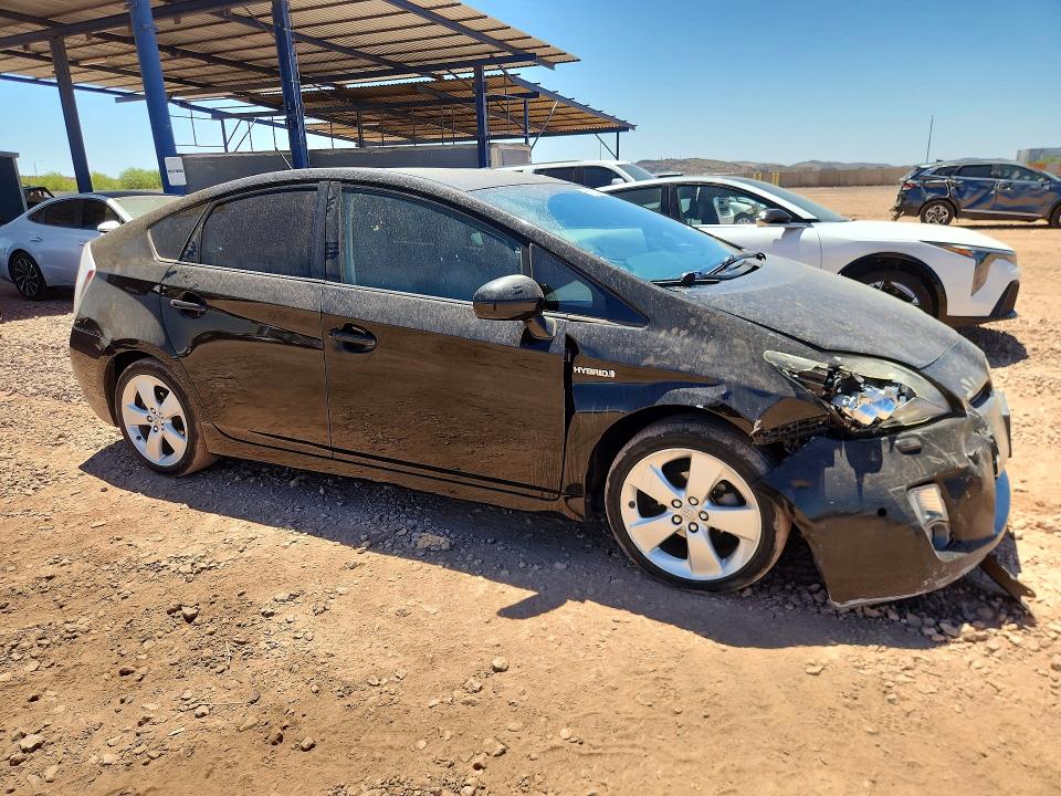 2010 Toyota Prius VIN JTDKN3DUXA5096023 COPART salvage auction — FRONT END, Az - Cert Of Title - Salvage, sold $925 on 2026-07-09 (photo 4)