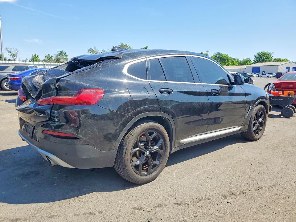 2021 BMW X4 VIN 5UX2V1C09M9F37206 COPART salvage auction — REAR END, Nj - Cert Of Title-Salvage, sold $5,400 on 2026-07-30 (photo 3)