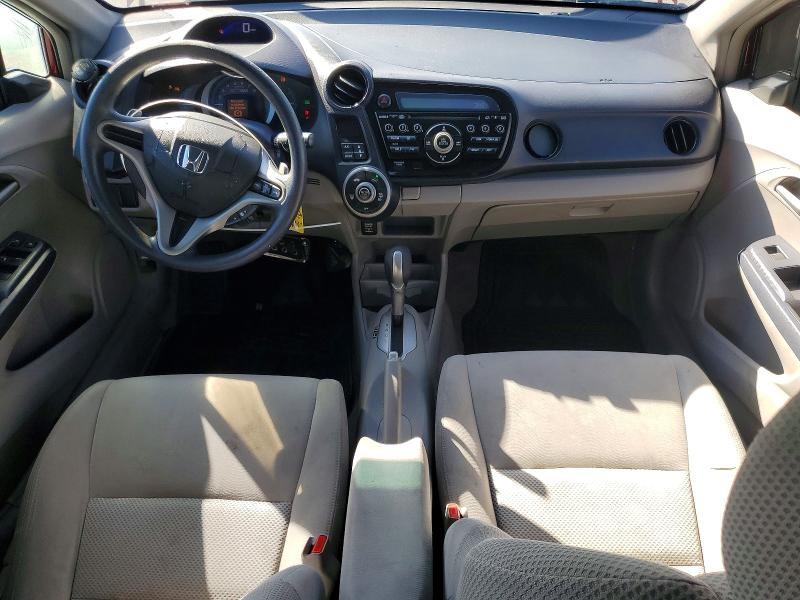2010 Honda Insight VIN JHMZE2H79AS018734 COPART salvage auction — REAR END, Ca - Salvage Certificate, sold $250 on 2026-07-08 (photo 8)