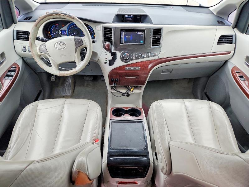 2012 Toyota Sienna VIN 5TDYK3DC1CS276921 COPART salvage auction — FRONT END, Tx - Salvage Vehicle Title, sold $1,600 on 2026-07-07 (photo 8)