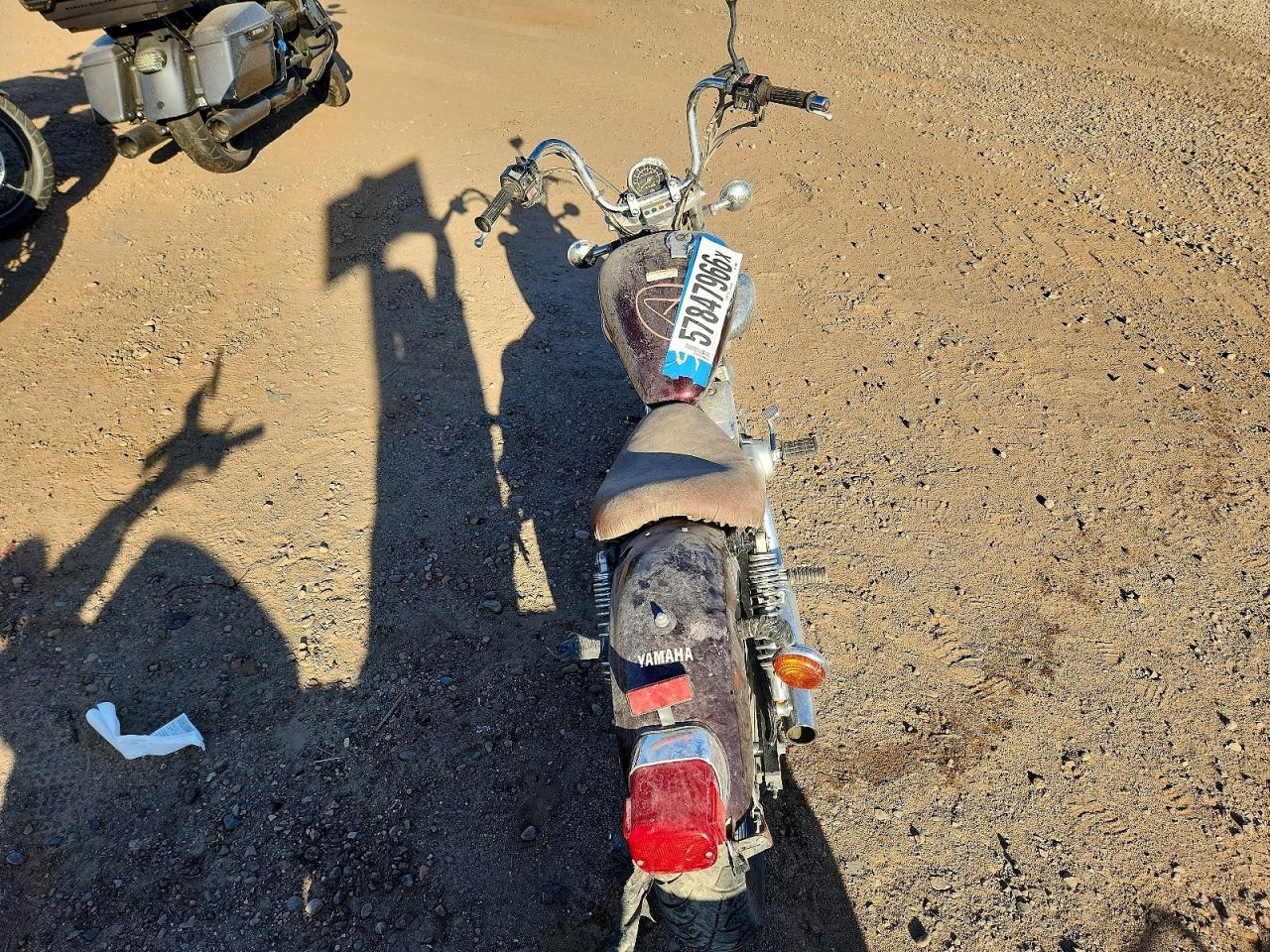 2009 Yamaha XV250 VIN JYAVG04E79A009661 COPART salvage auction — Side, AZ - CERTIFICATE OF TITLE, sold $500 on 2026-07-01 (photo 6)