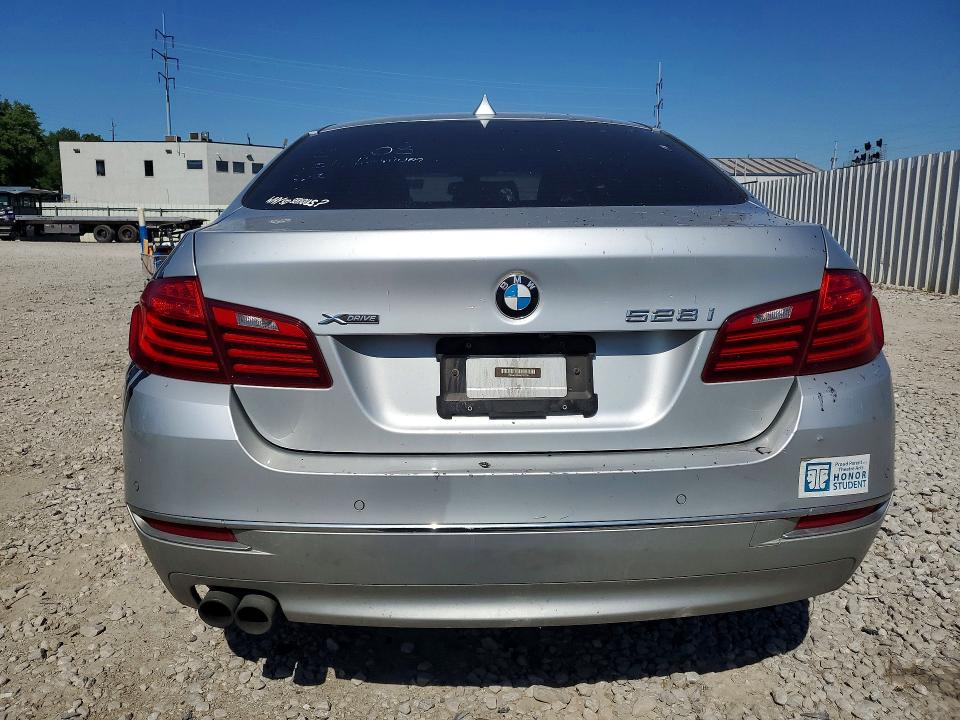 2016 BMW 5er VIN WBA5A7C56GG152205 COPART salvage auction — FRONT END, Id - Salvage Certificate Of Title, sold $725 on 2026-08-21 (photo 6)