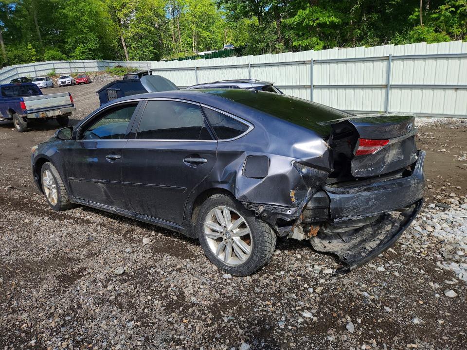 2015 Toyota Avalon VIN 4T1BK1EB4FU171687 COPART salvage auction — REAR END, Vt - Cert Of Title-Salvage Vehicle, sold $2,100 on 2026-07-06 (photo 2)