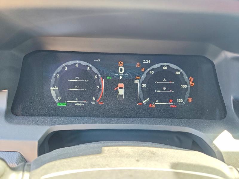 2025 Toyota Tacoma VIN 3TYLC5LN2ST028427 COPART salvage auction — FRONT END, Ca - Salvage Certificate, sold $46,750 on 2026-08-25 (photo 9)