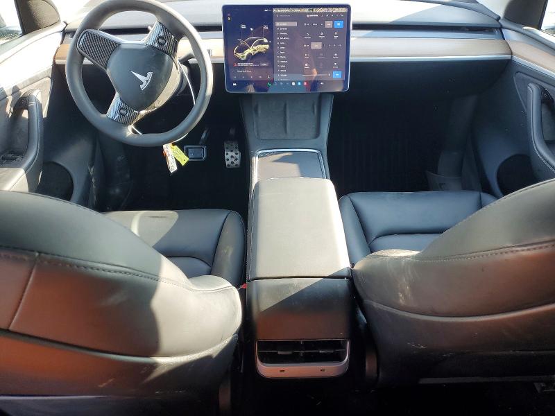 2023 Tesla Model y VIN 7SAYGDEE2PA192091 COPART salvage auction — FRONT END, Oh - Cert Of Title-Salvage, sold $9,800 on 2026-07-17 (photo 8)