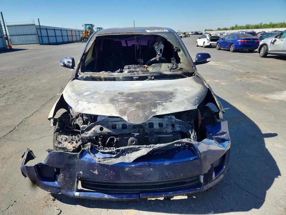 2014 Scion Xd VIN JTKKUPB42E1042637 COPART salvage auction — Burn Engine, Ca - Non-Repairable Vehicle Cert, sold $175 on 2026-07-30 (photo 5)