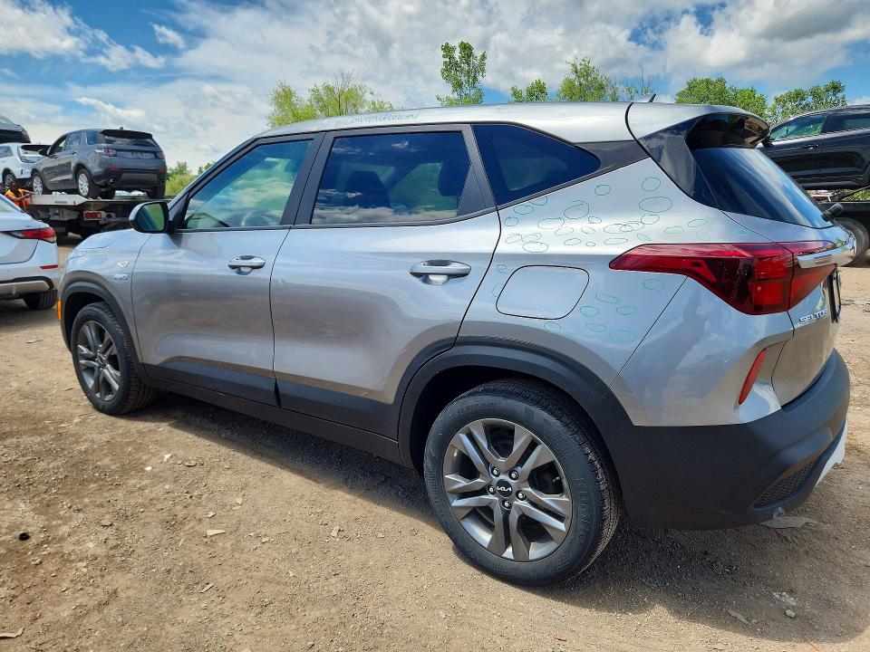 2023 Kia Seltos VIN KNDEPCAA2P7392054 COPART salvage auction — HAIL, Oh - Cert Of Title-Salvage, sold $850 on 2026-07-27 (photo 2)