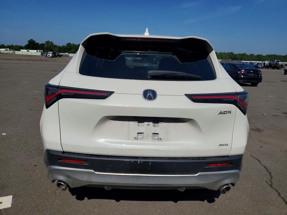 2025 Acura Adx VIN 3HDSA2H30SM711874 COPART salvage auction — SIDE, Ny - Mv-907A Salvage Certificate, sold $11,400 on 2026-07-13 (photo 6)