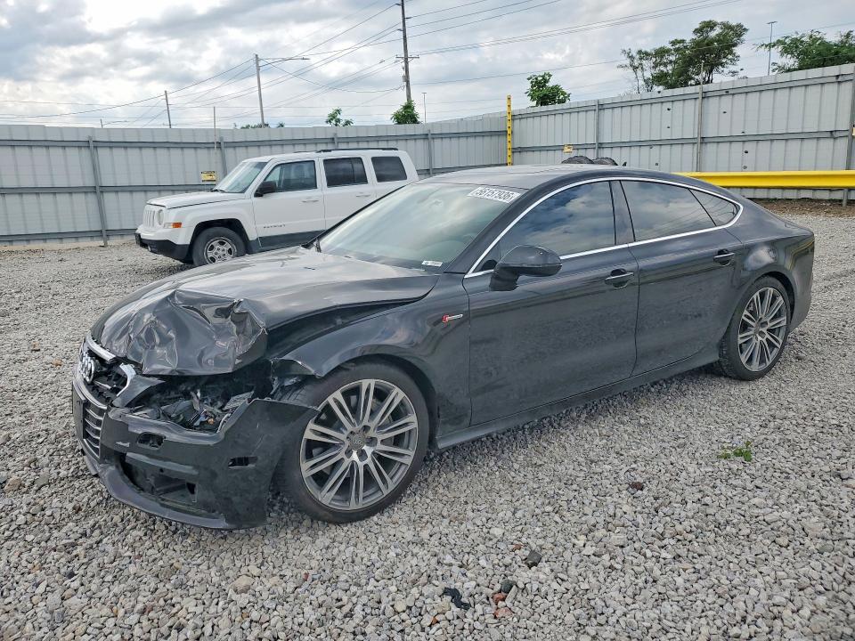 2014 Audi A7 VIN WAU2GAFC9EN108734 COPART salvage auction — FRONT END, Ia - Cert Of Title-Salvage Title, sold $200 on 2026-07-24 (photo 1)