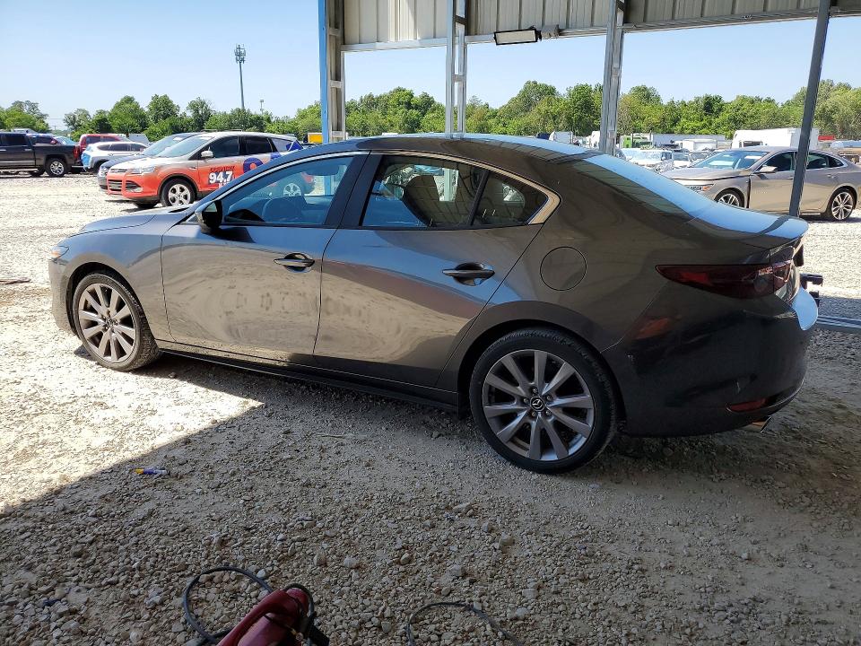 2021 Mazda 3 VIN JM1BPABL4M1338731 COPART salvage auction — HAIL, Salvage Title, sold $9,400 on 2026-08-26 (photo 2)