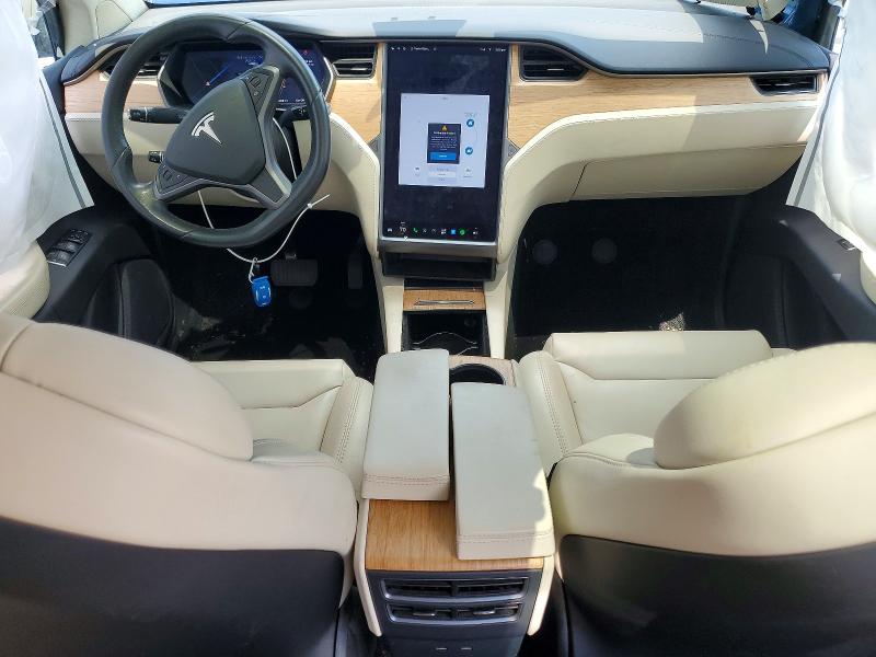 2018 Tesla Model x VIN 5YJXCAE22JF104143 COPART salvage auction — SIDE, Nj - Cert Of Title-Salvage, sold $550 on 2026-07-30 (photo 8)