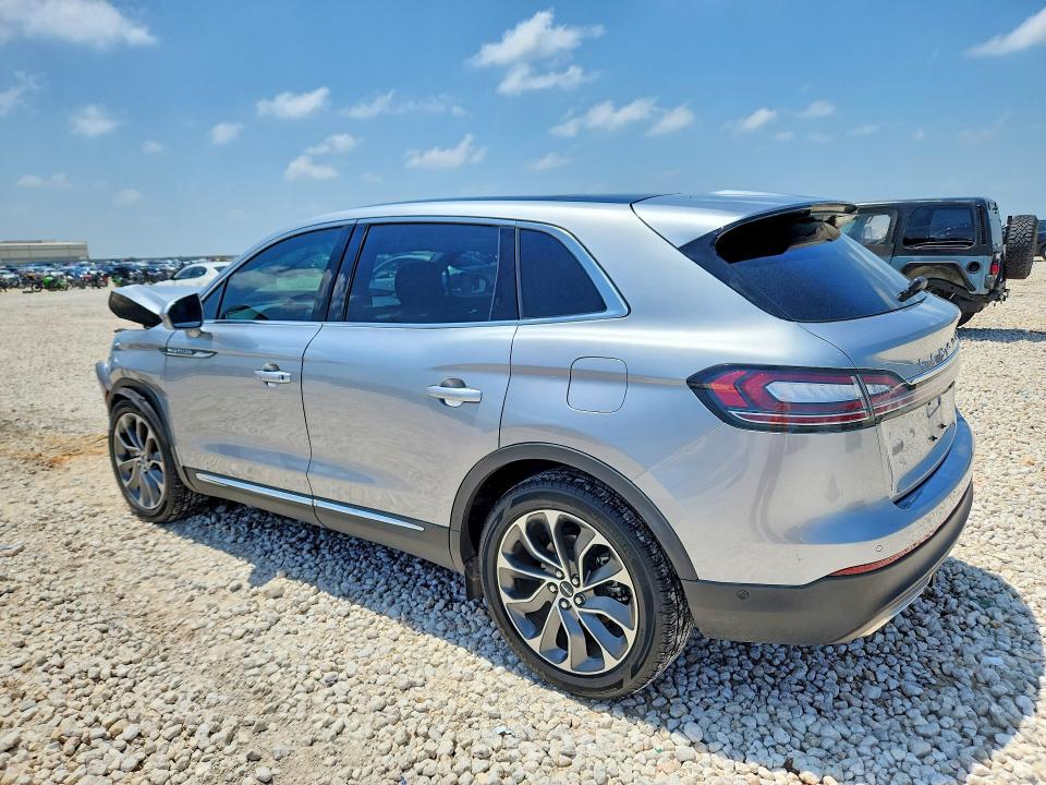 2022 Lincoln Nautilus VIN 2LMPJ6K93NBL00132 COPART salvage auction — FRONT END, Tx - Salvage Vehicle Title, sold $4,500 on 2026-07-02 (photo 2)