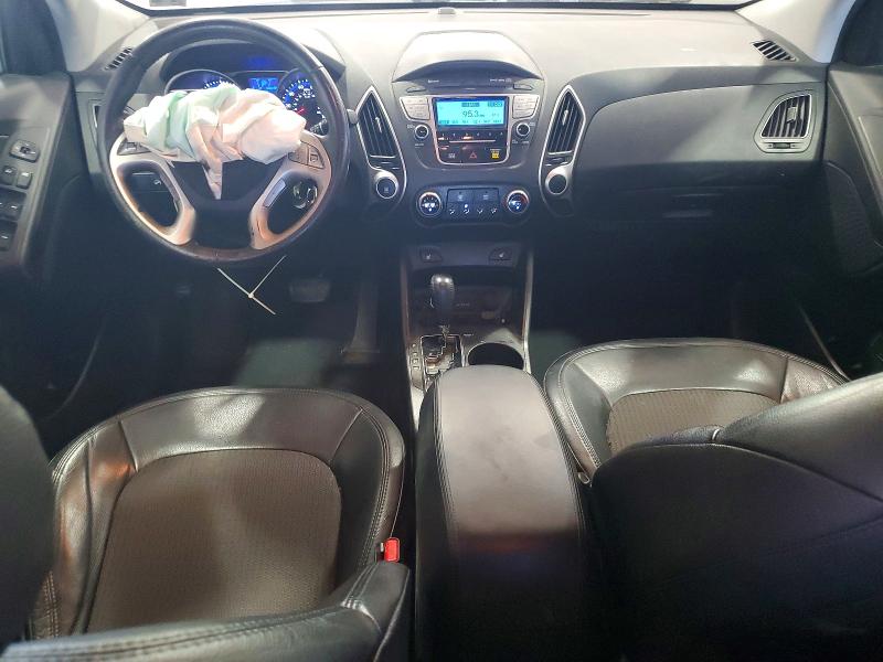 2013 Hyundai Tucson VIN KM8JU3AC2DU591980 COPART salvage auction — FRONT END, VA - CERT OF TITLE - SALVAGE, sold $800 on 2026-07-02 (photo 8)