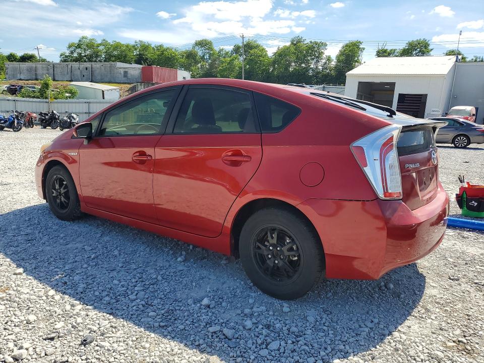 2015 Toyota Prius VIN JTDKN3DU9F1989539 COPART salvage auction — MINOR DENT/SCRATCHES, Oh - Certificate Of Title, sold $2,100 on 2026-07-02 (photo 2)