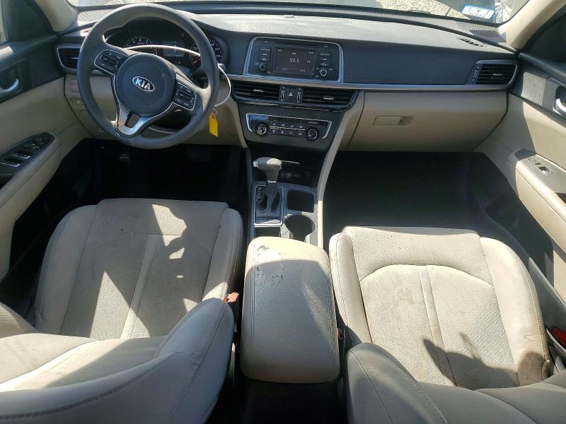 2017 Kia Optima VIN 5XXGT4L37HG131701 COPART salvage auction — FRONT END, Ma - Certificate Of Title, sold $625 on 2026-07-16 (photo 8)